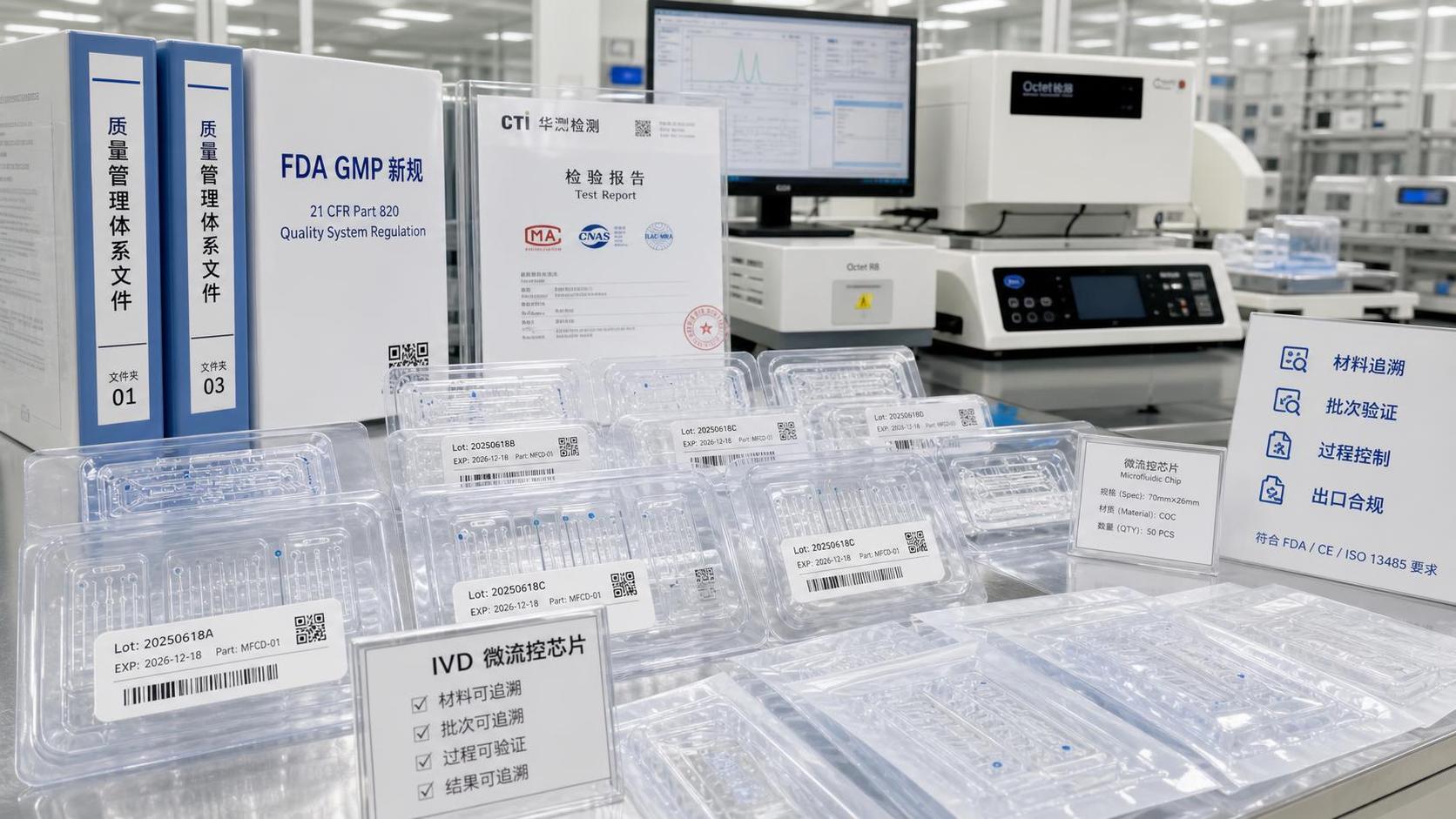 FDA Tightens GMP Rules for IVD Lab-on-a-Chip Devices