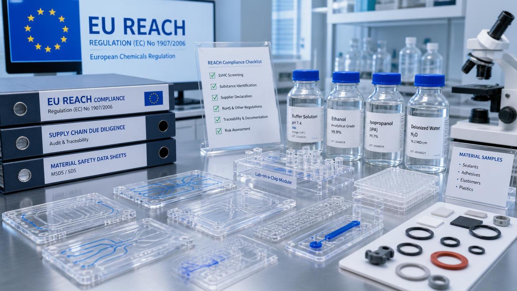 EU REACH Adds 12 Lab-on-a-Chip Material Curbs