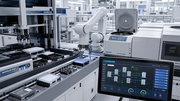 How Liquid Handling Software for Scheduling Improves Throughput in Automated Labs