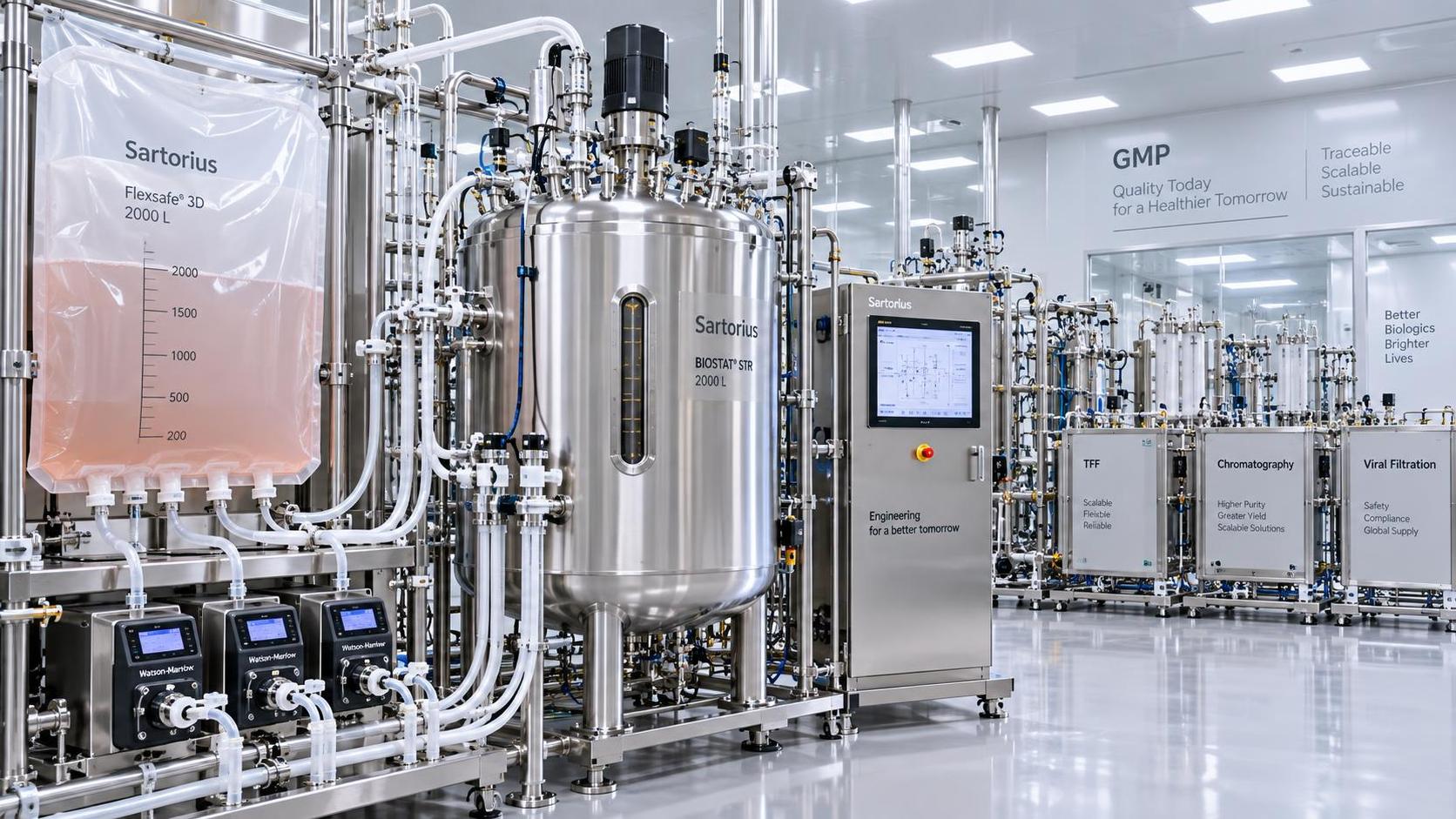 Selecting Biopharmaceutical Manufacturing Equipment for Scalable GMP Production