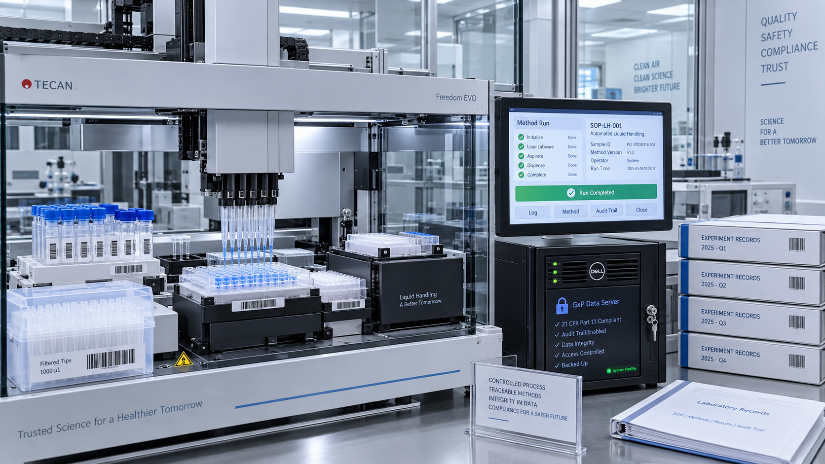 What to Verify in Validated Liquid Handling Software for GxP Workflows