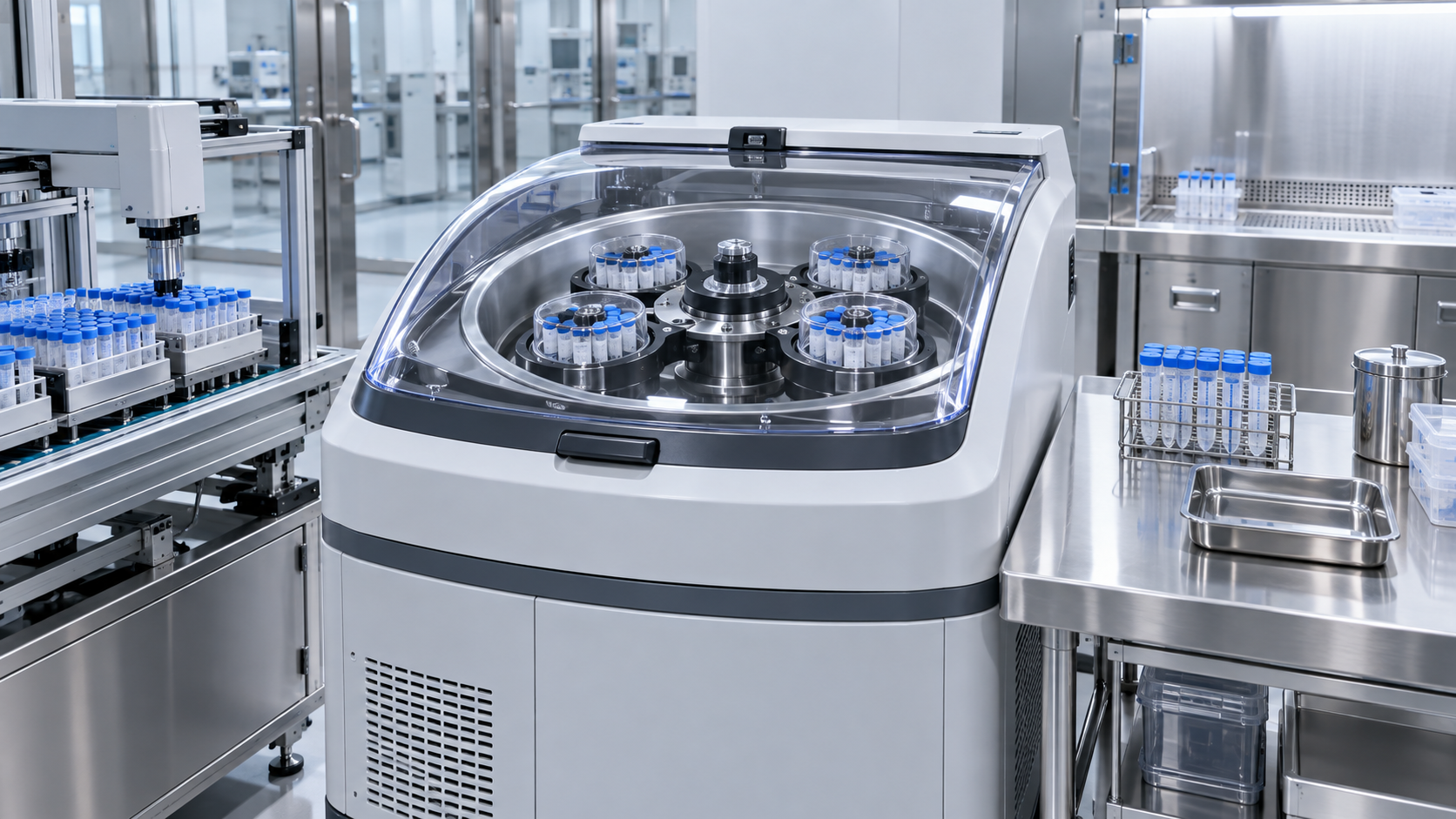 How to Evaluate a Lab Centrifuge Manufacturer for GMP and High-Throughput Labs