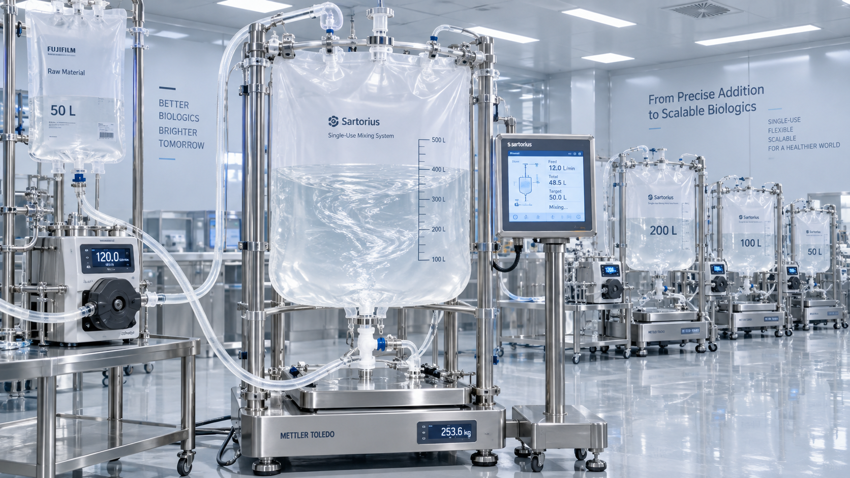 Single-Use Formulation Systems: Accuracy, Compatibility, and Scale-Up