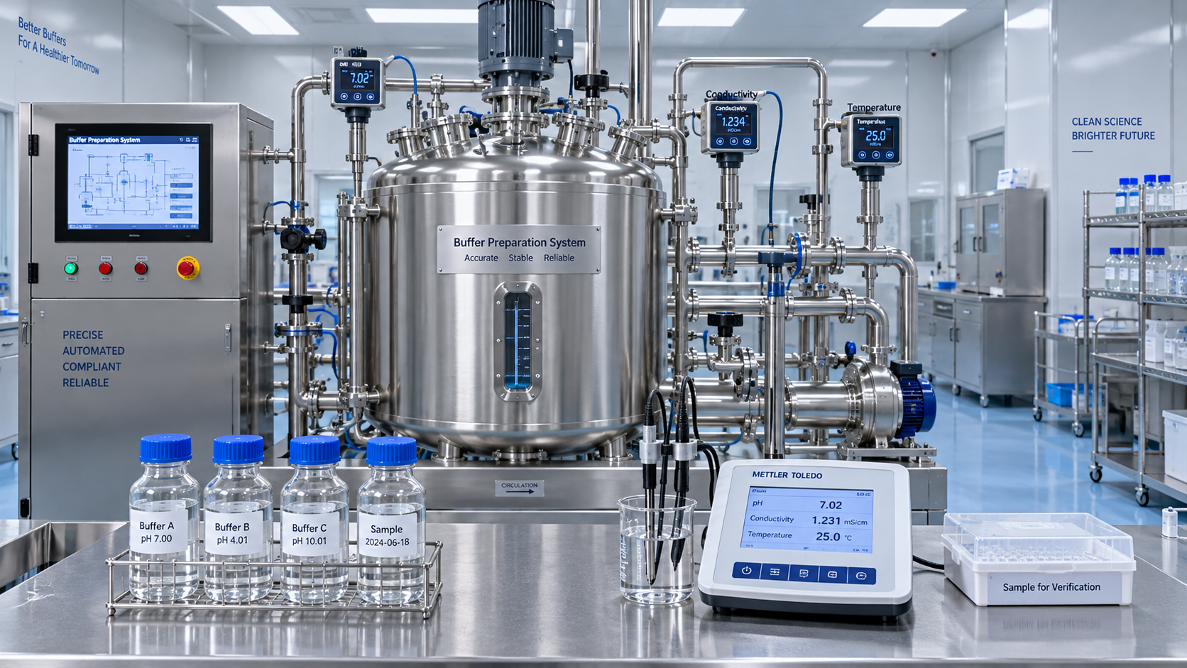 Automated Buffer Preparation: Troubleshooting pH and Conductivity Drift Automated Buffer Preparation: Troubleshooting pH and Conductivity Drift