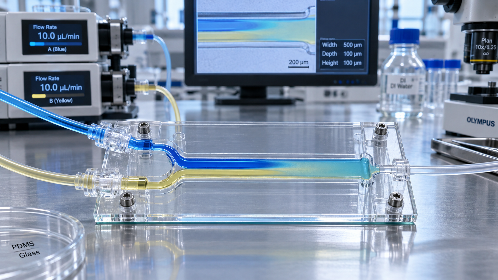 Microfluidic Design Basics: Channels, Flow Regimes, and Material Choices