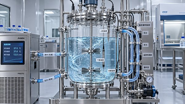 How Do You Prevent Temperature Gradients in a Stirred-Tank Bioreactor?