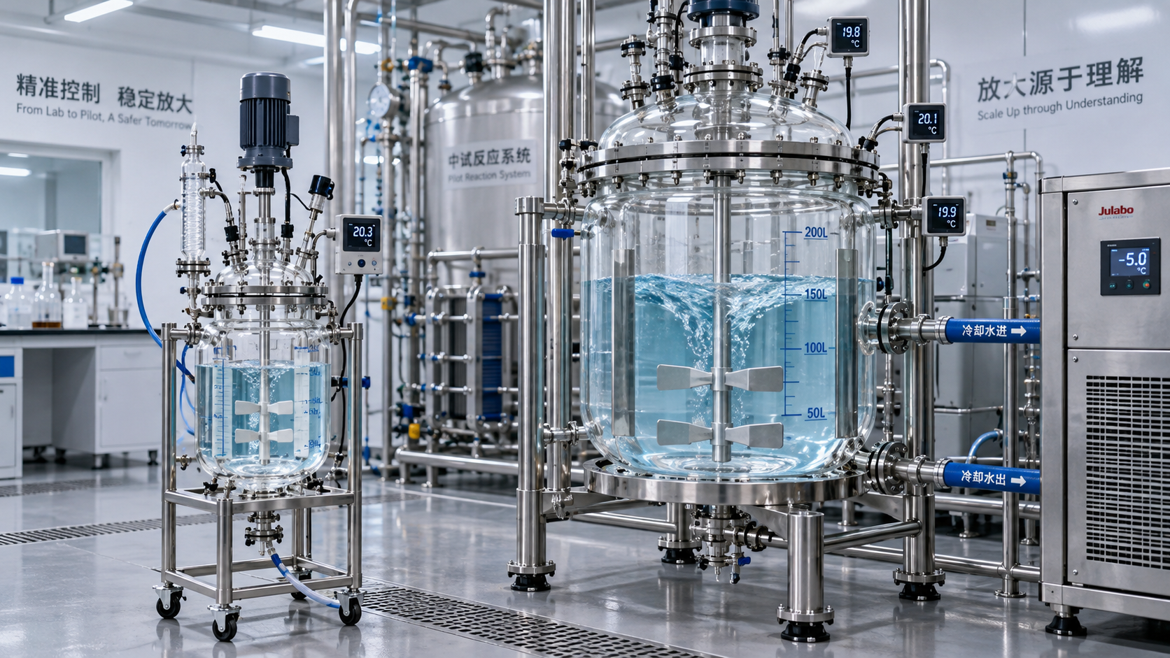 Lab-to-Pilot Reactor Scale-Up: Managing Mixing and Heat Transfer