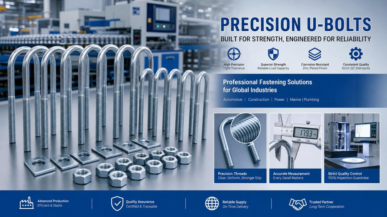 How to Choose a Reliable U-Bolt Manufacturer Factory