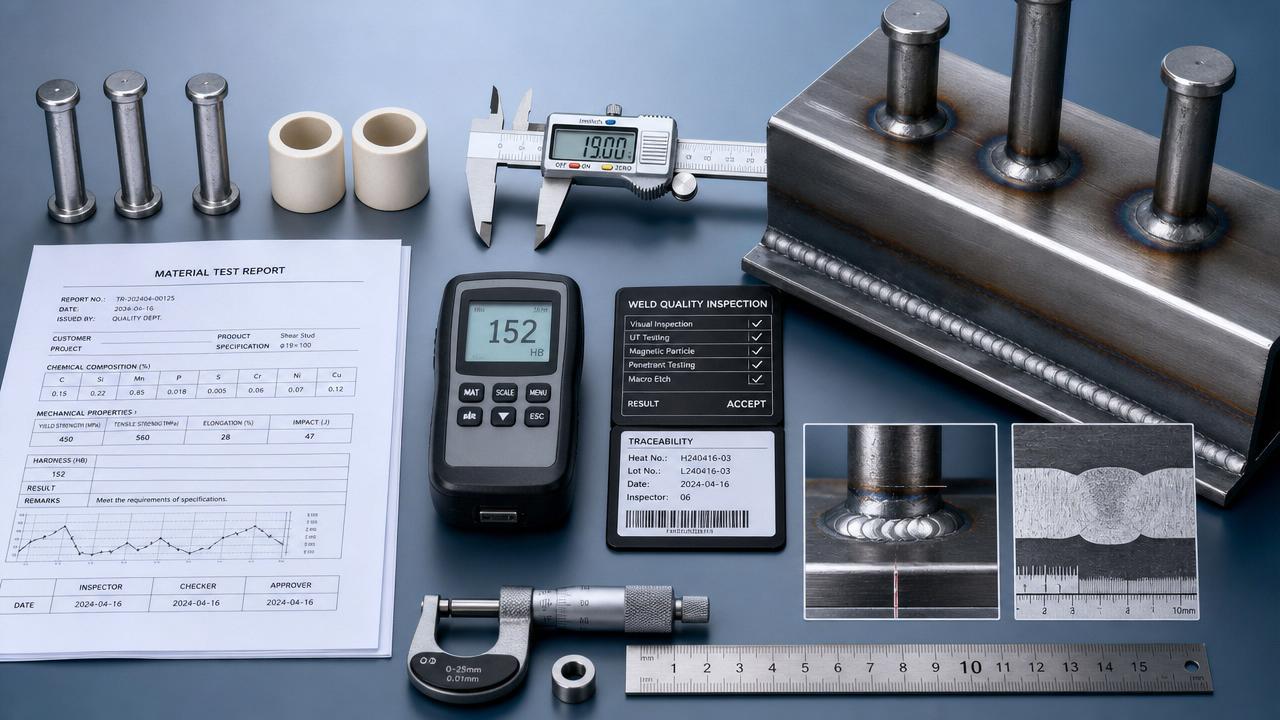 How to Compare Shear Studs OEM Suppliers Without Missing Quality Risks