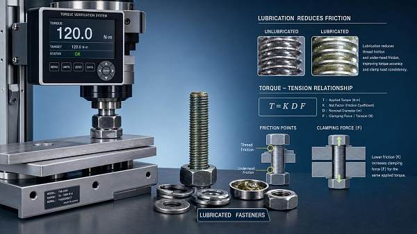 K-Factor for Lubrication Benchmarks and Why Tightening Results Vary
