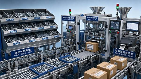 Fastener Sorting and Packing Factory: What Reduces Shipping Errors