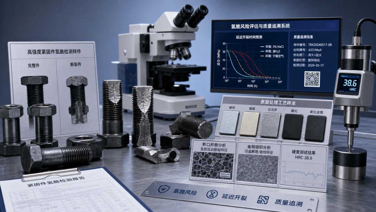 Hydrogen Embrittlement Risk Data: When Fasteners Fail Without Warning
