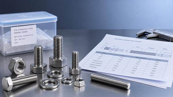 Marine Grade 316 Fasteners Wholesale: What Matters Beyond Unit Price