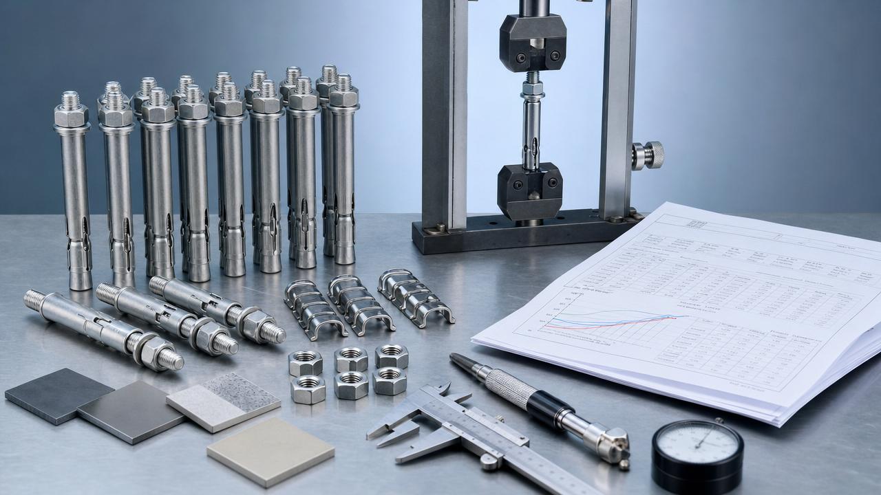 Wedge Anchor Factory Wholesale: How to Judge Quality From Test Records