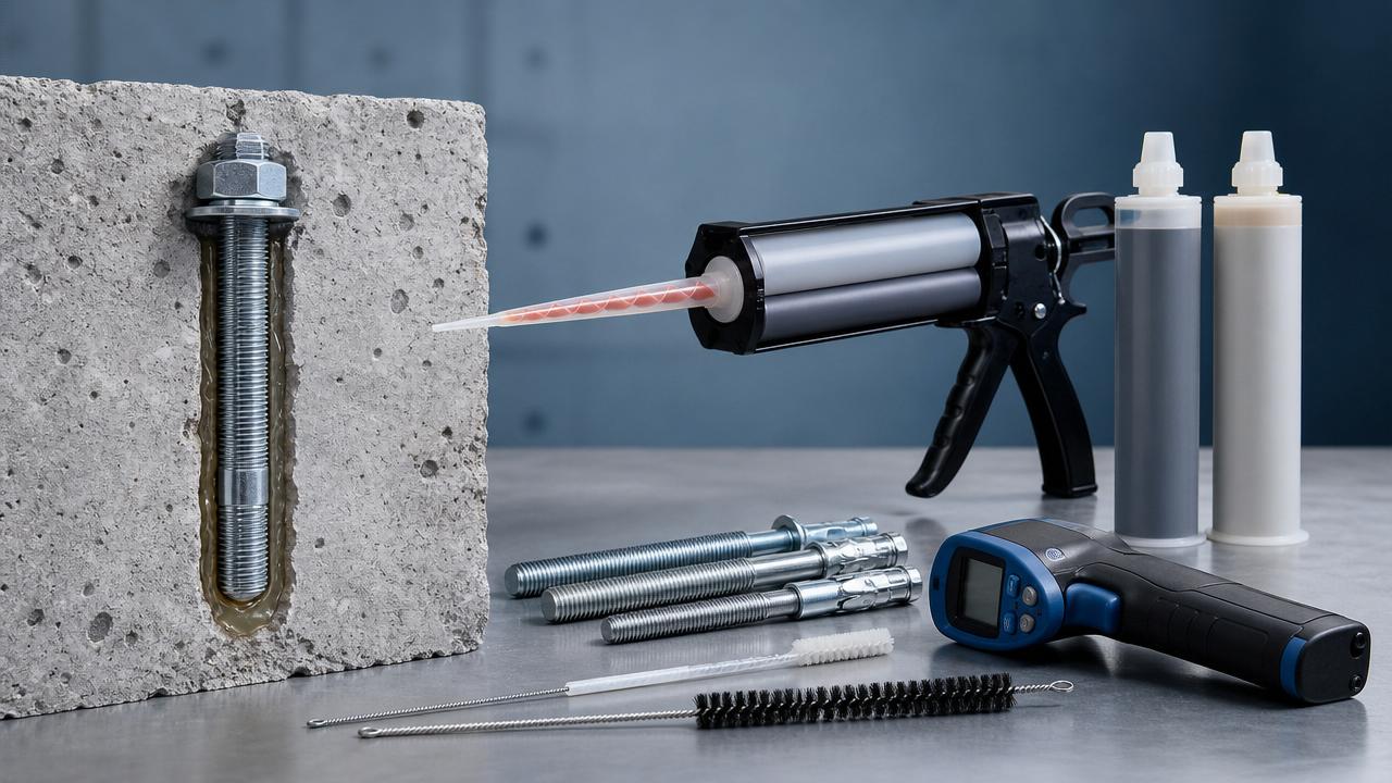 Chemical Anchor Curing Time Data: How Long Before Full Load Is Safe?