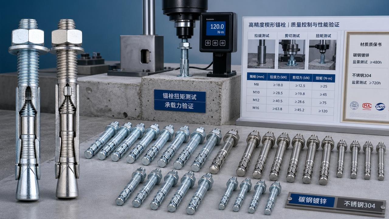 Wedge Anchor Factory Wholesale: How to Compare Capacity Claims and Real Value
