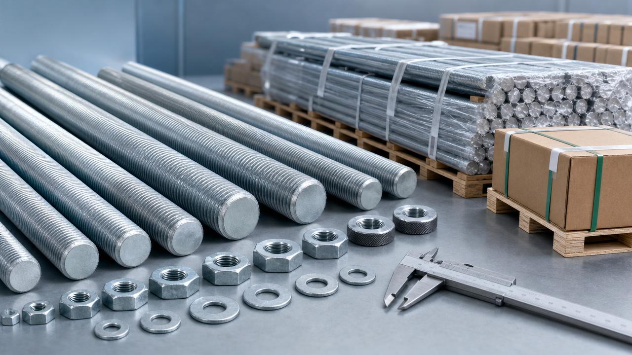 Threaded Rods Wholesale Supplier Checklist for Stable Long-Term Supply