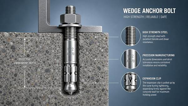 Wedge Anchor Factory Wholesale: What Decides Holding Power in Concrete