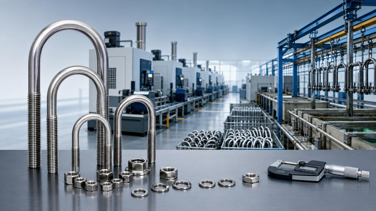 How to Compare a U-Bolt Manufacturer Factory Before Placing Volume Orders