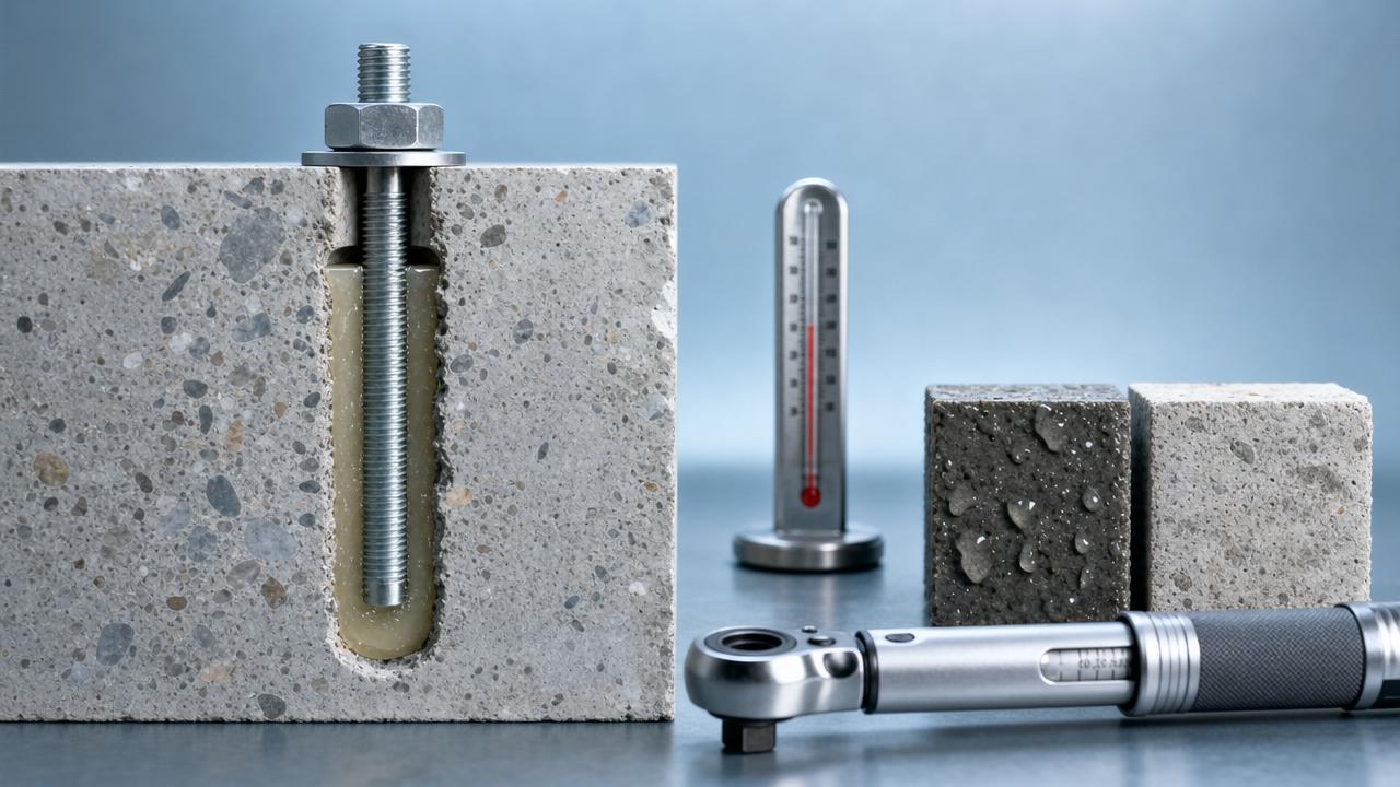 Chemical Anchor Curing Time Data: How Long Is Safe Before Loading?