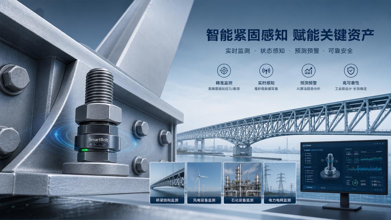 Future of Smart Fasteners with Sensors in Critical Asset Monitoring