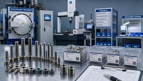 Aerospace Grade Fasteners Factory Standards That Affect Approval Risk