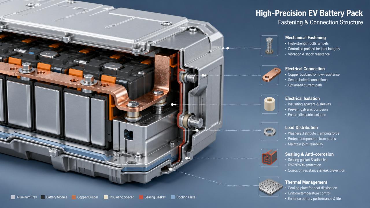 Fastener Technology in EV Battery Packs: Key Safety Trade-Offs