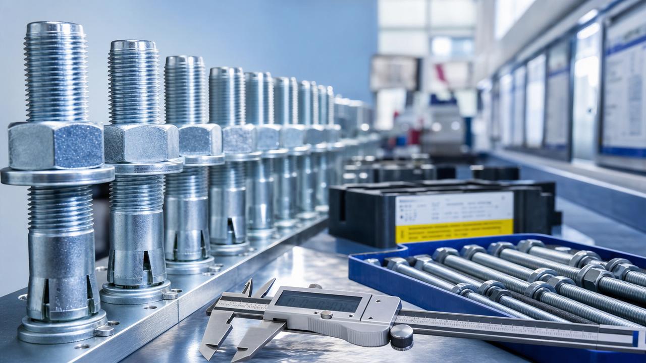 Structural Anchor Bolt Factory Checks Before Large Project Orders