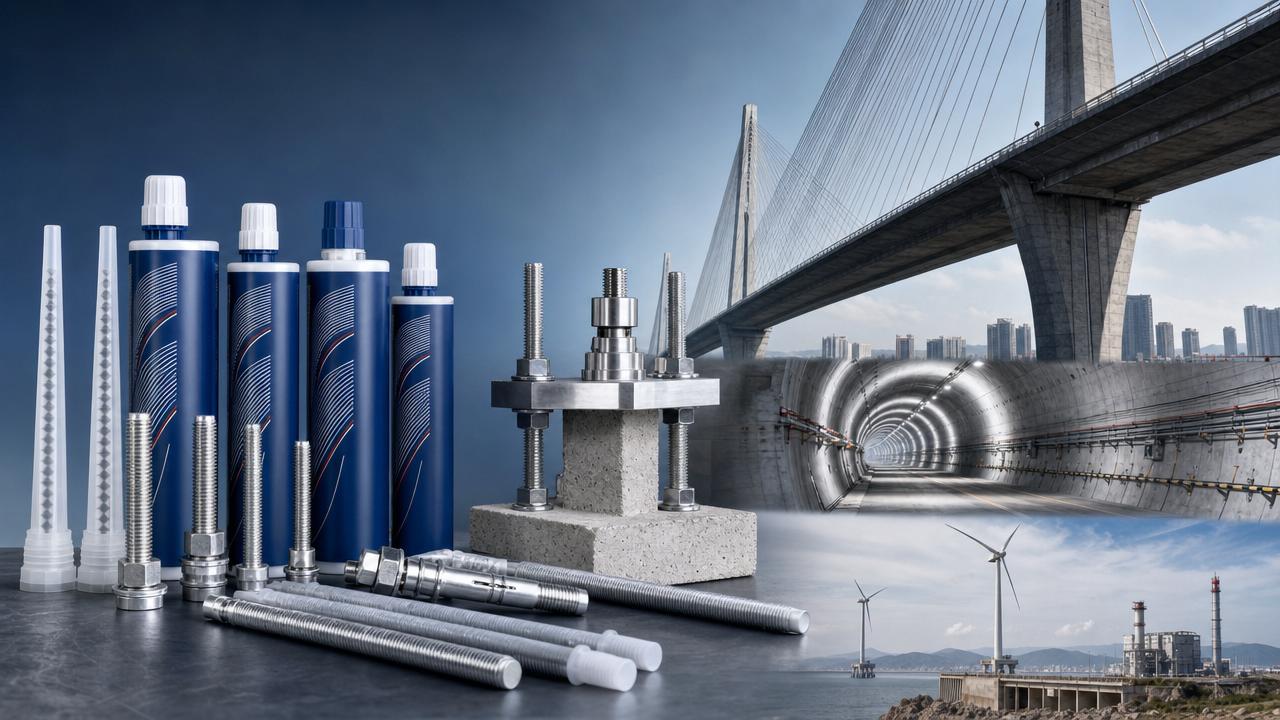 Chemical Anchor Manufacturer Selection for Critical Load Installations