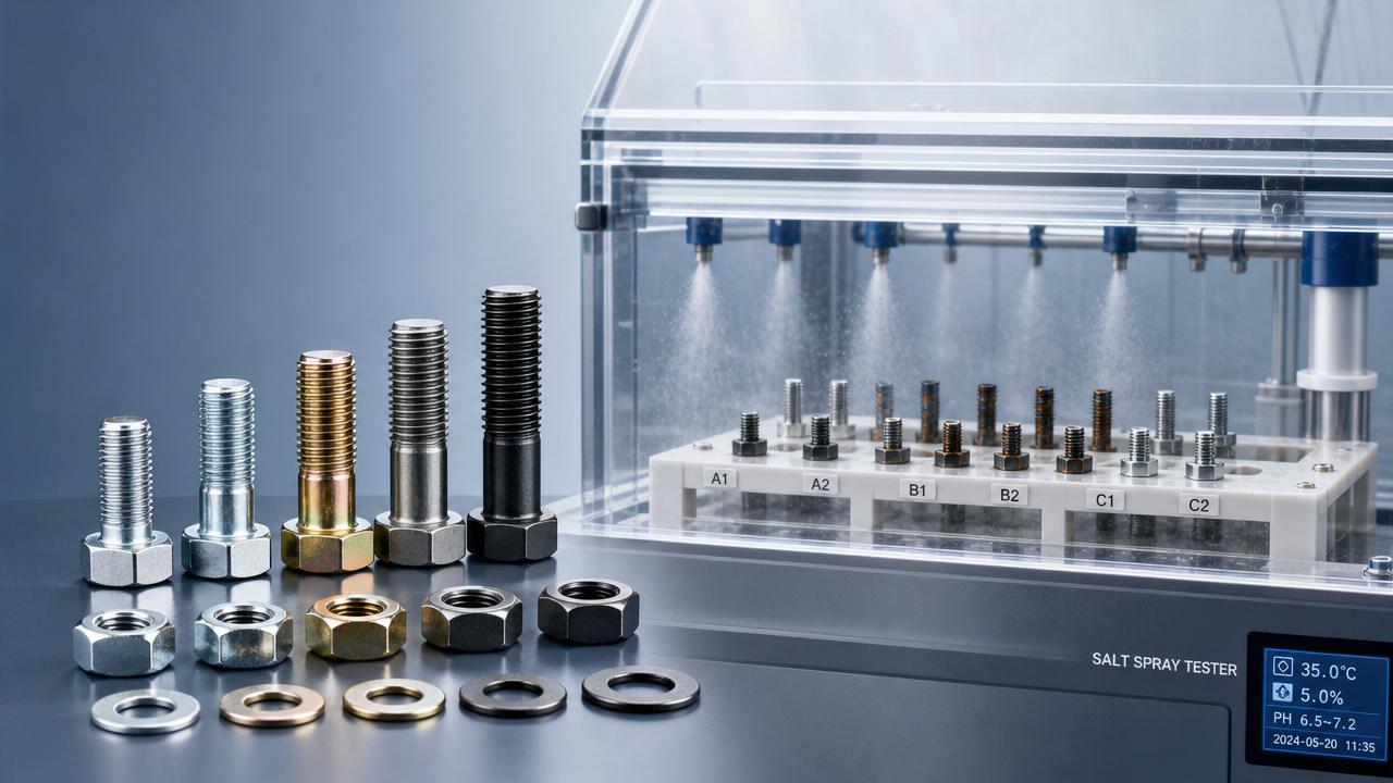 How to Read Corrosion Resistance Salt Spray Data for Coated Fasteners