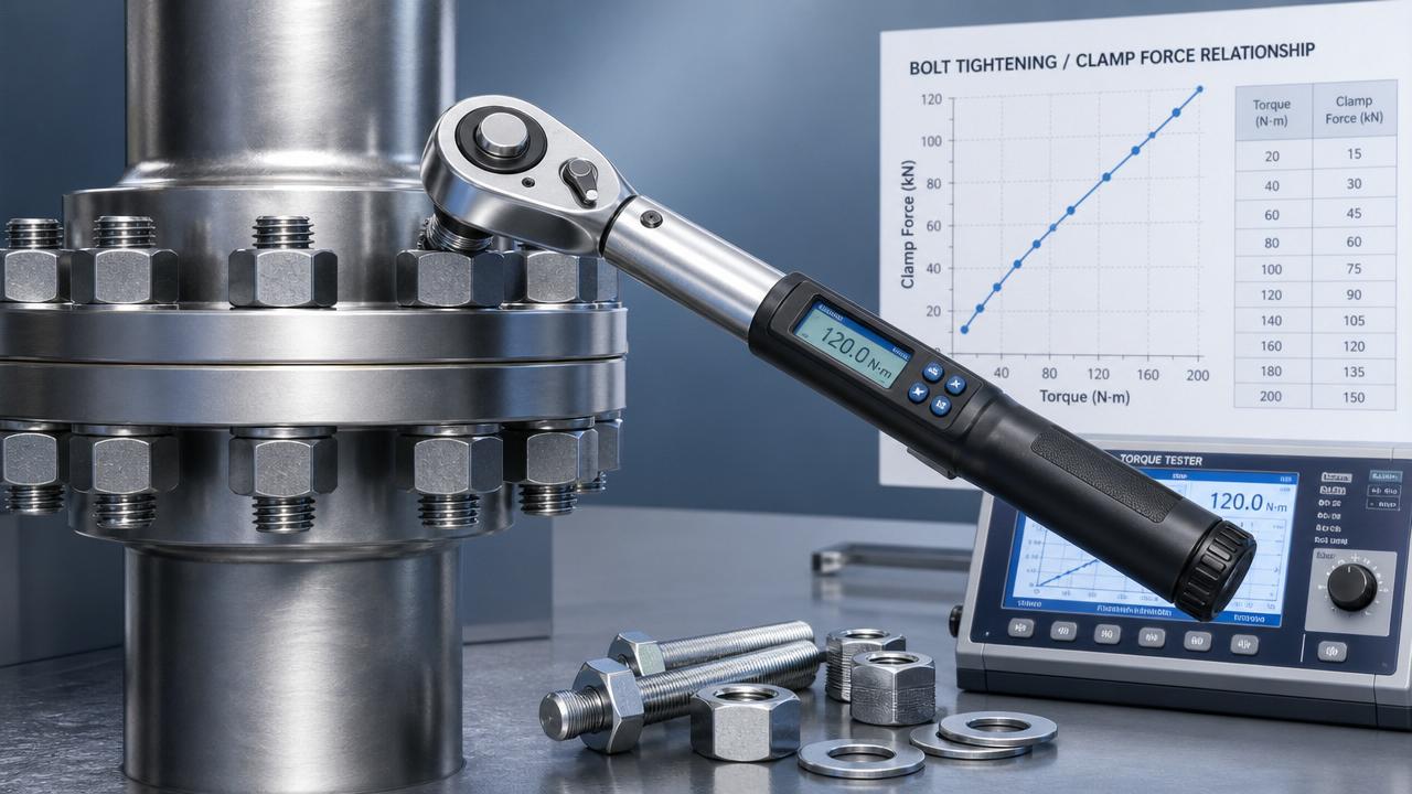 Torque-Tension Relationship Data: How Much Clamp Load Is Enough?