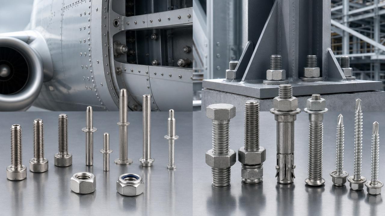 Aerospace vs Construction Fastener Trends: Cost, Spec, and Lead Time