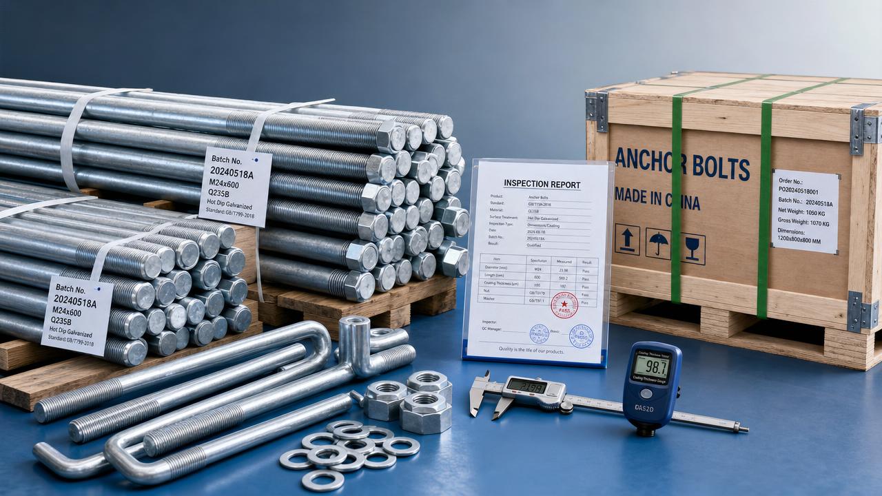 Foundation Bolt Factory Wholesale: MOQ, Testing, and Delivery Risks