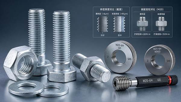 Hot Dip Galvanized Fasteners OEM: When Coating Thickness Affects Fit