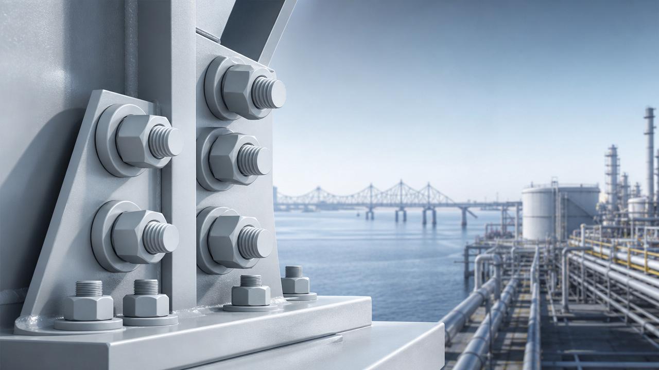 Anti-Corrosion Coated Bolts OEM for Harsh Sites
