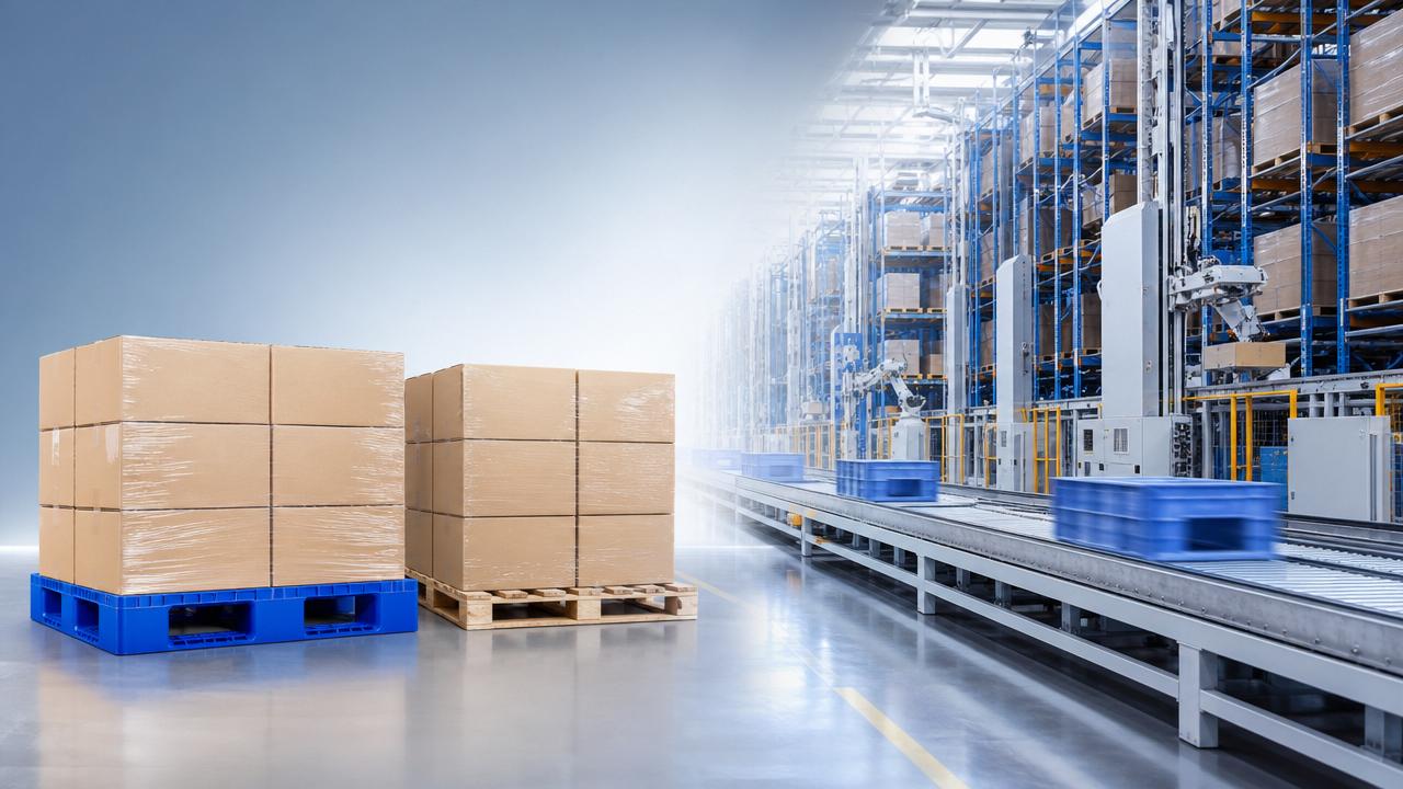 Plastic Pallets vs Wood: Cost and Risk