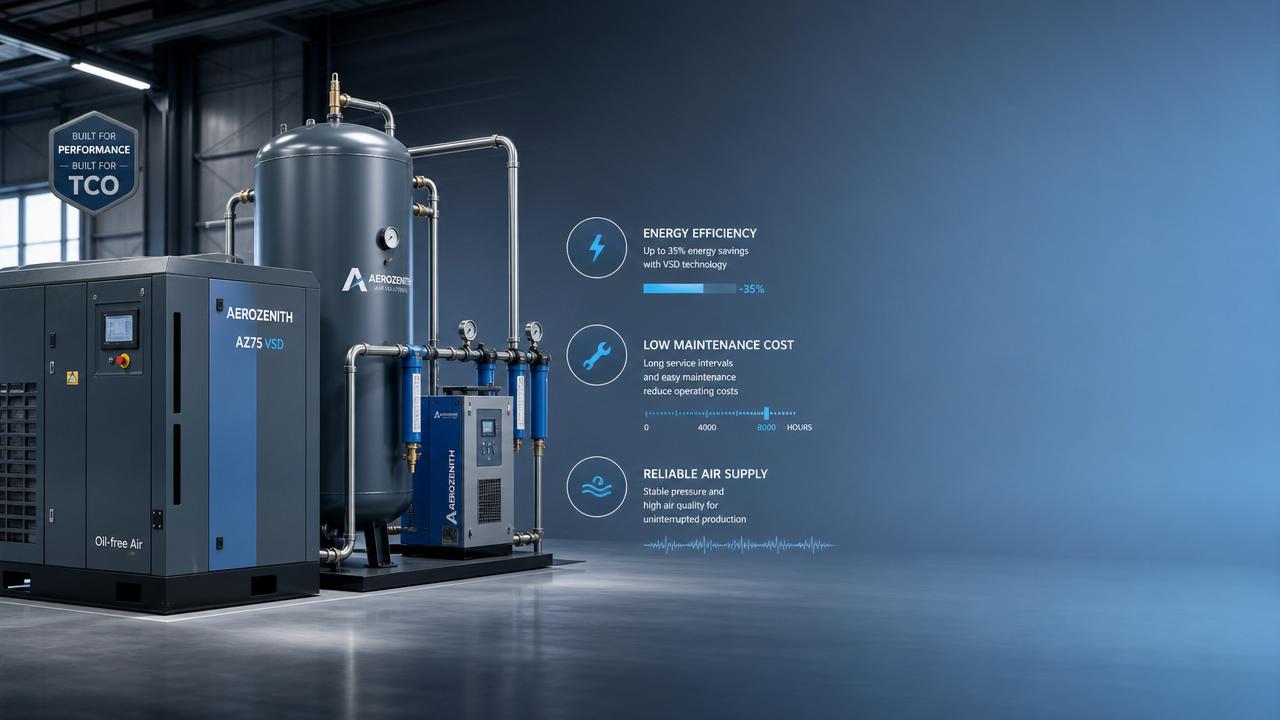 Air Compressors Price Guide: What Changes Total Ownership Cost?
