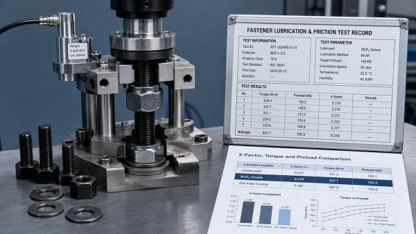 K-Factor for Lubrication Benchmarks: How to Compare Test Results