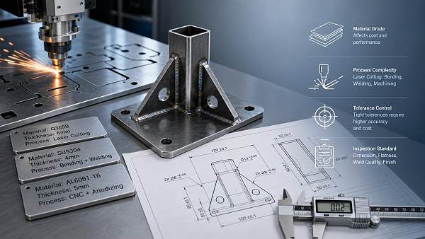Custom Metal Fabrication Cost Breakdown: What Changes Your Final Quote