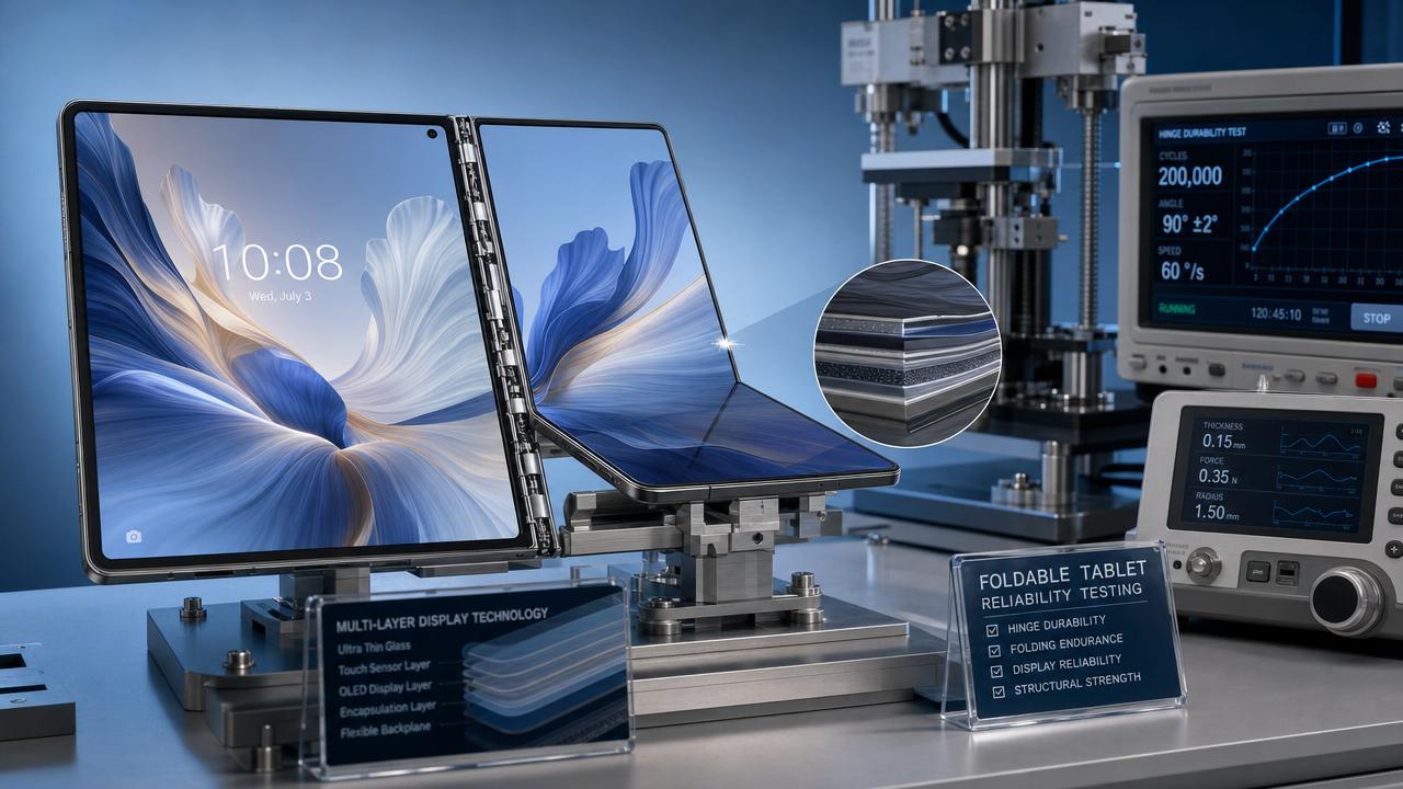 Foldable Screen Technology for Tablets: Key Durability Limits in 2026