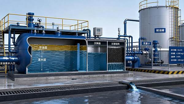 Oil Water Separators: Key Sizing Factors for Reliable Wastewater Treatment