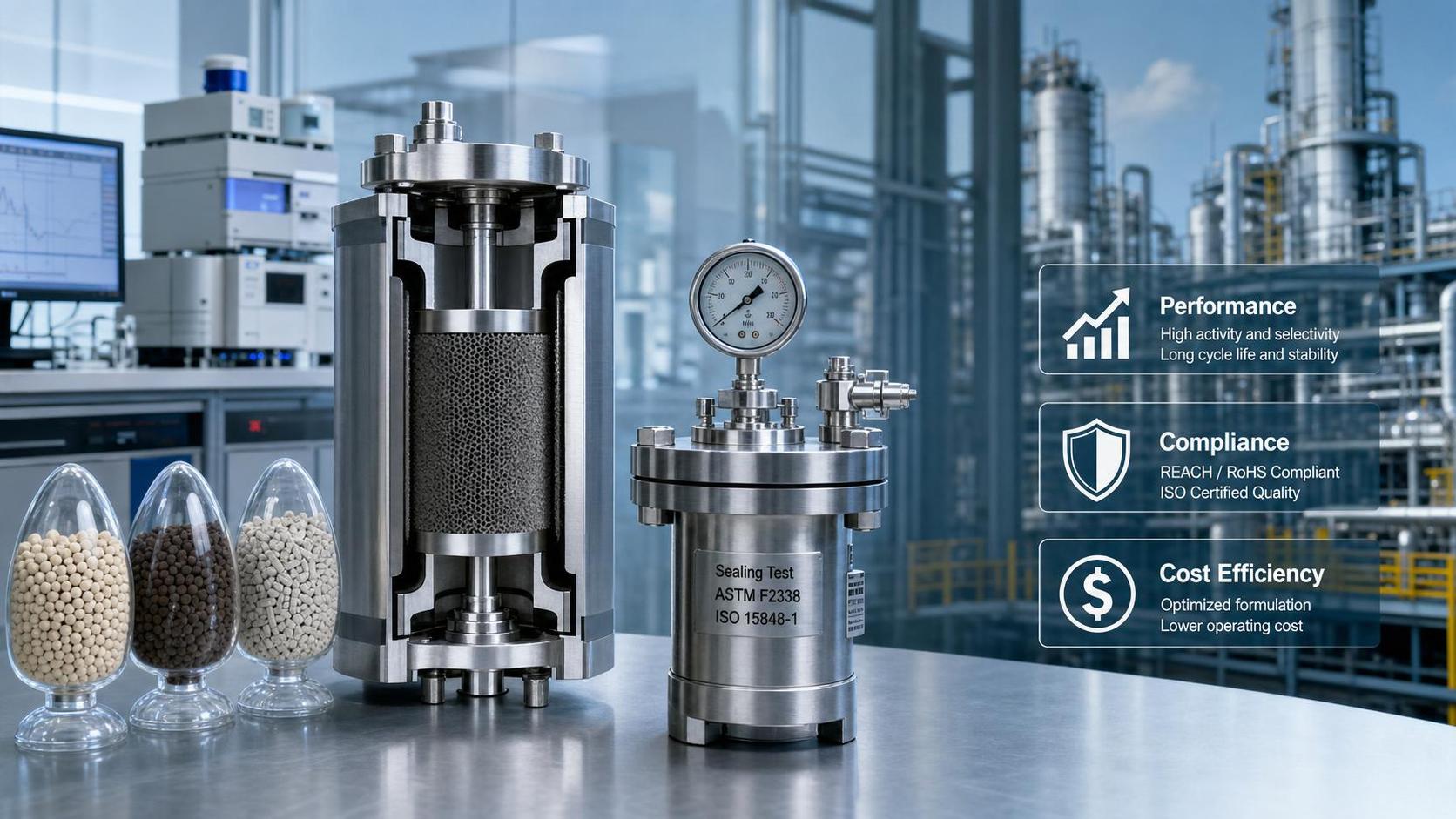 Catalysts Manufacturer Selection: Performance, Compliance, Cost