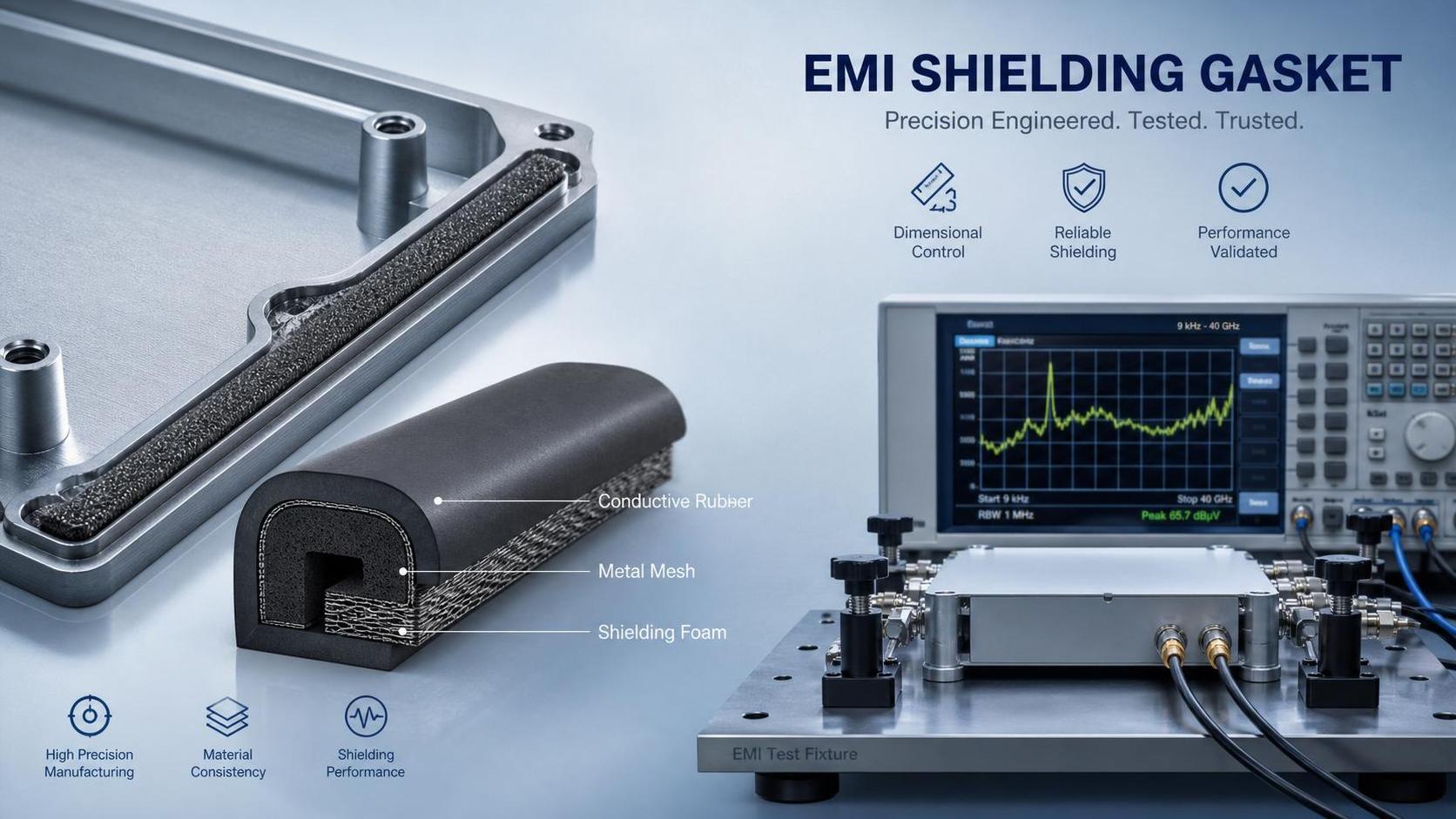 How to Evaluate an EMI Shielding Gaskets Manufacturer for Stable Performance