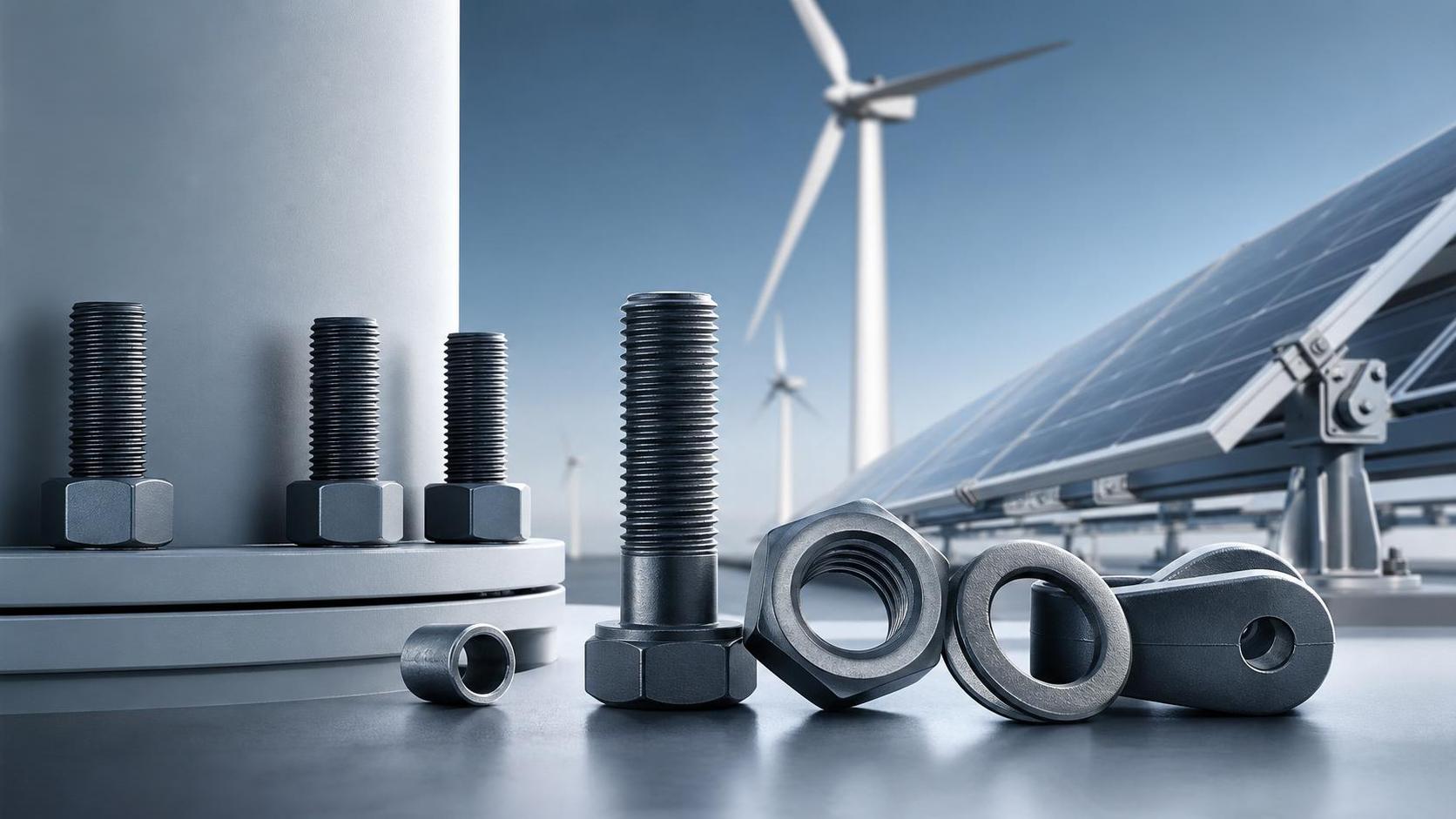 Industrial Fasteners for Renewable Energy Projects: Corrosion and Load Basics