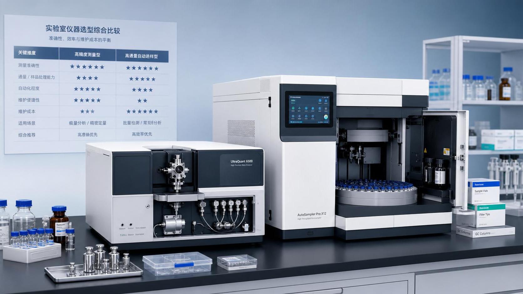 How to Compare Laboratory Instruments by Accuracy, Throughput, and Maintenance