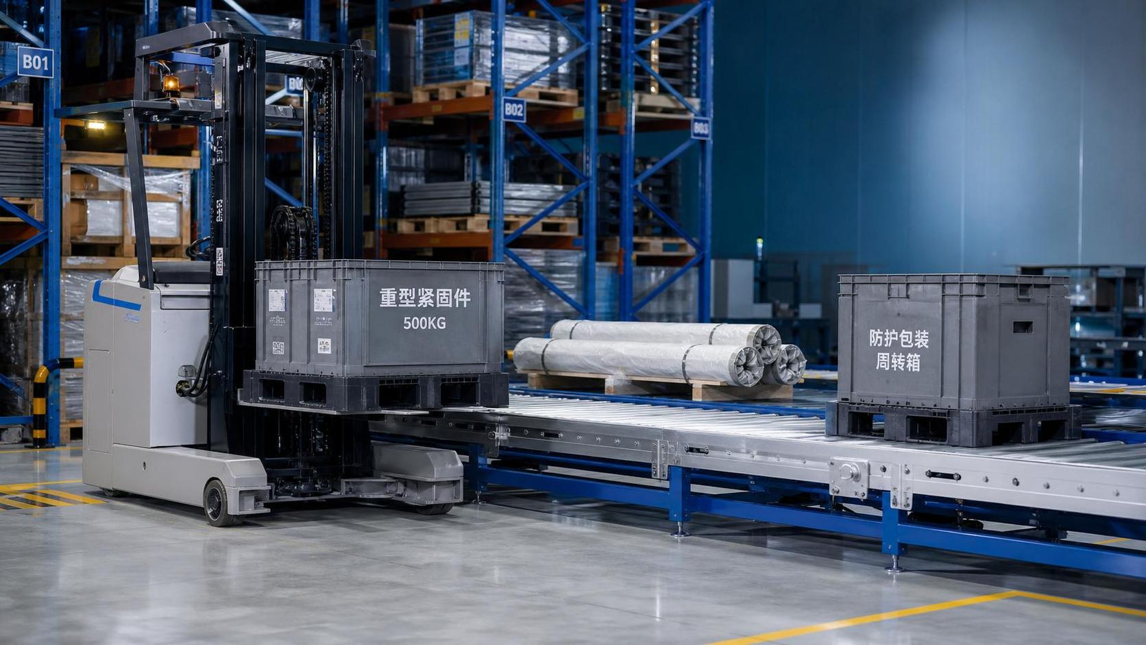 Material Handling Equipment Selection: Cost, Safety, and Throughput Factors