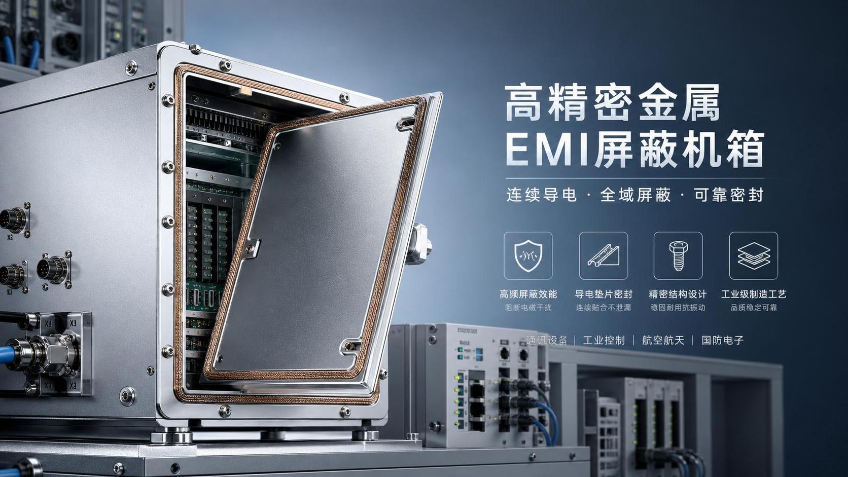 EMI Mitigation Enclosure Design: When Conductive Gaskets Improve Shielding