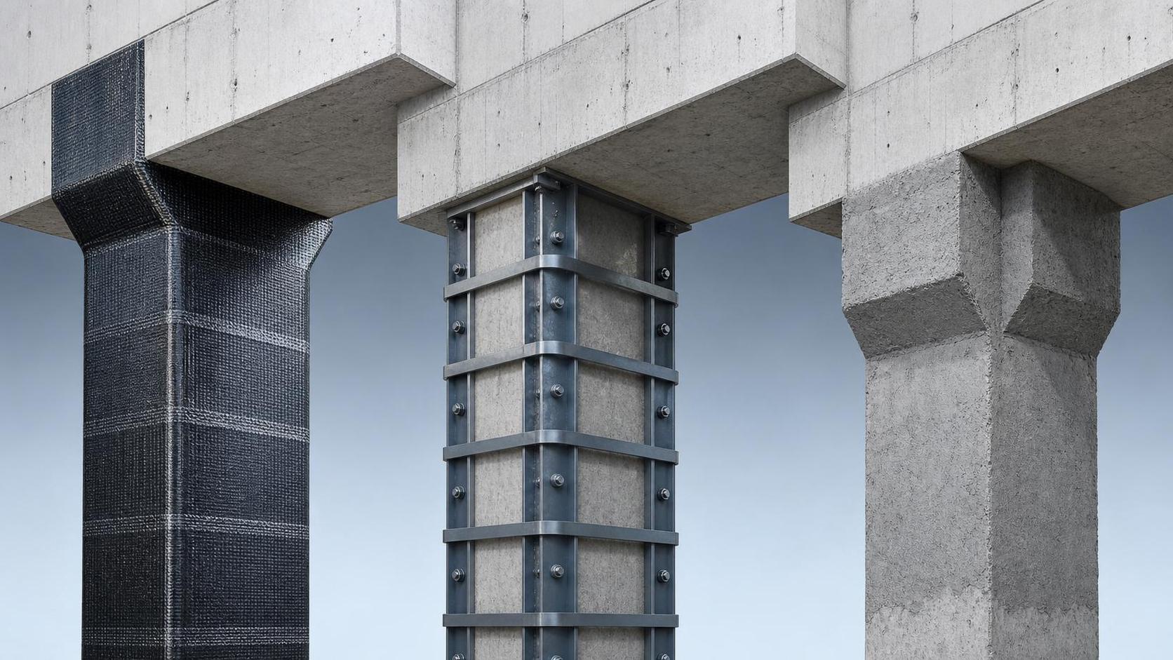 Structural Reinforcement Methods Compared for Aging Concrete Structures