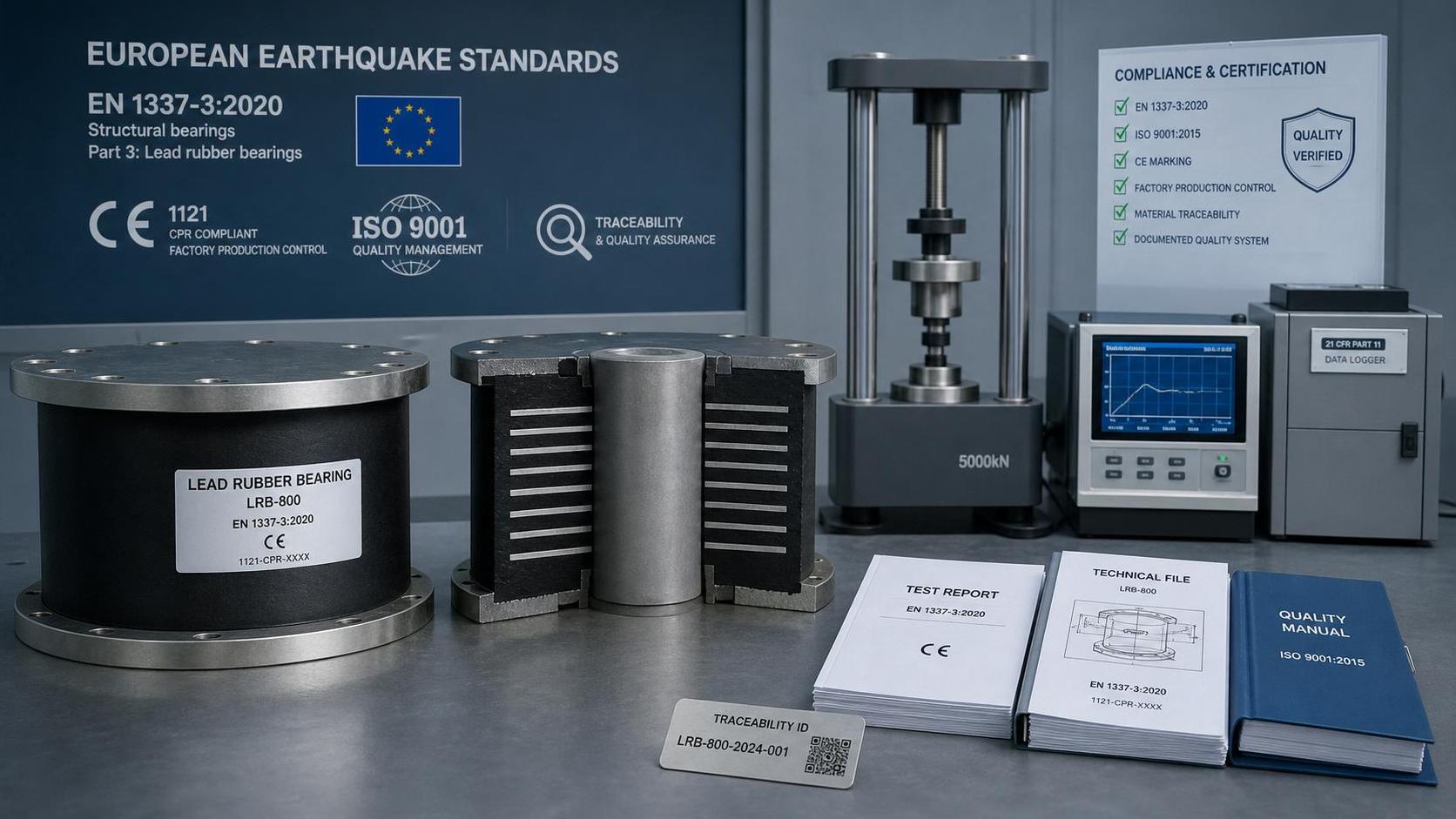 Lead Rubber Bearings Europe: Key Standards and Approval Checks
