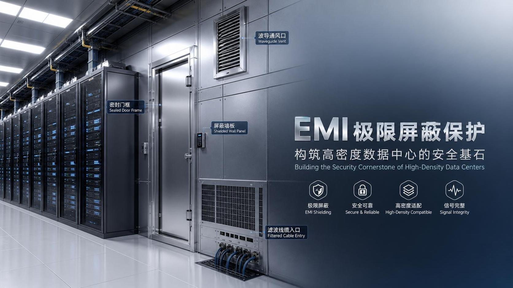 How Extreme Shielding Protects Data Centers From EMI Risk